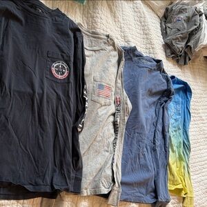 Vineyard Vines bundle of 4 Long Sleeve Tees